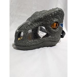 Jurassic World Chomp N Roar Velociraptor Blue Fallen Kingdom Dinosaur Mask